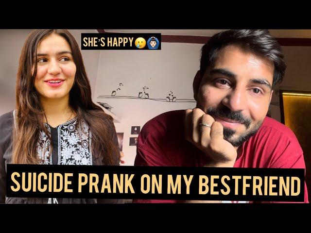 Call prank on my bestfriend | suicide prank on my bestfriend | she’s happy 