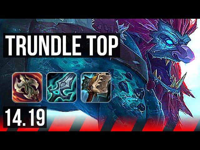 TRUNDLE vs GAREN (TOP) | 7/2/3 | EUW Master | 14.19