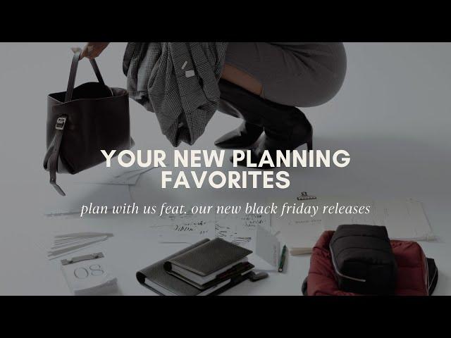 Plan With Us: Black Friday New Releases | Cloth & Paper