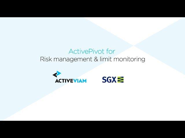 ActiveViam Connect 2017 - Lim Chew - Risk Systems Roadmap at SGX