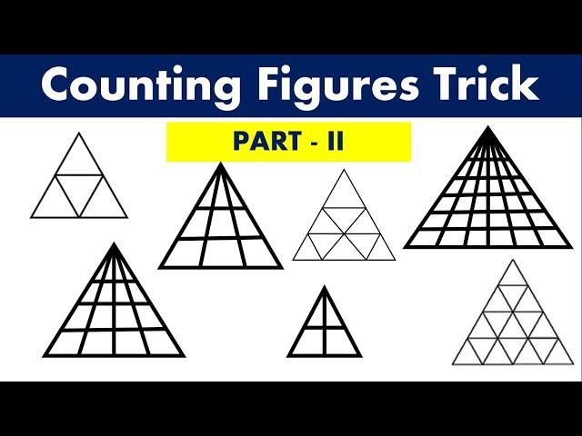 Reasoning : Counting of Figures | त्रिकोणांची संख्या मोजणे | Yukta Deshmukh