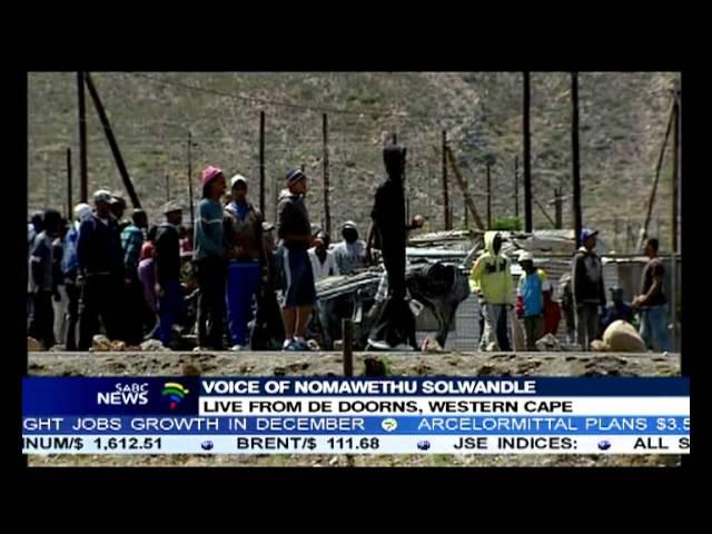 For more on De Doorns farmworkers strike...