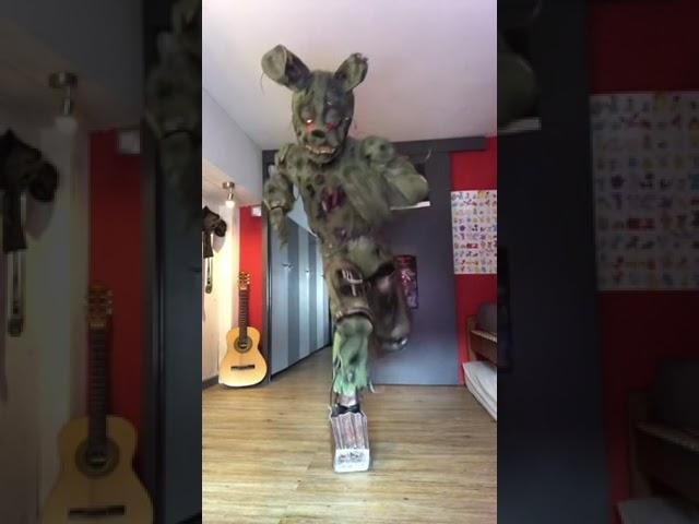 Springtrap cosplay dancing | FNaF in Real Life