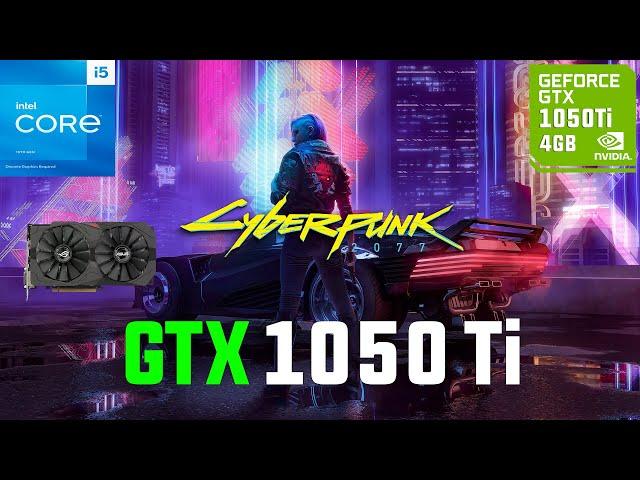 Cyberpunk 2077 (Update 2.0) GTX 1050 Ti (1080p,900p,720p FSR)