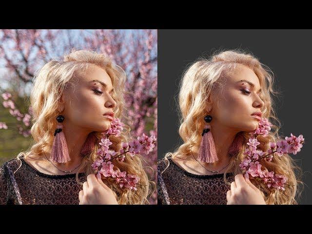 Cut Out Hair from Extremely Busy Background! - Photoshop Tutorial