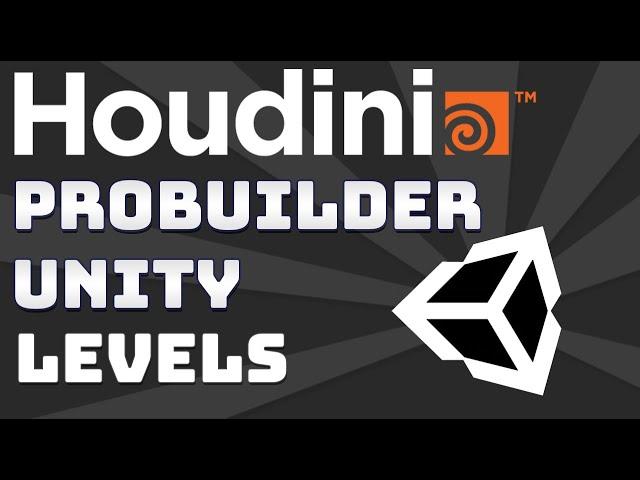 How to use Houdini and Probuilder to design your Unity3D levels