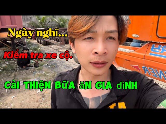 Ngày nghĩ-kiểm tra xe cộ..Cải thiện bữa ăn gia đình.!!!