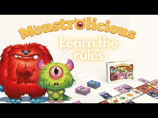 Discover the rules of Monstrolicious in 5 minutes!