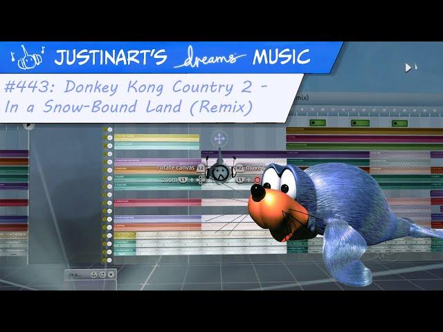 JustinArt's Dreams PS4 Music #443: Donkey Kong Country 2 - In a Snow Bound Land (JustinArt Remix)