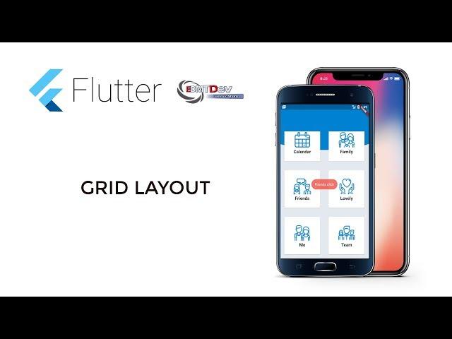 Flutter App Development - Grid Layout