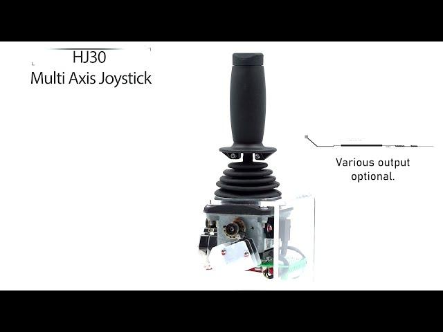 Hall Effect or Potentiometer Hand Grip Joystick