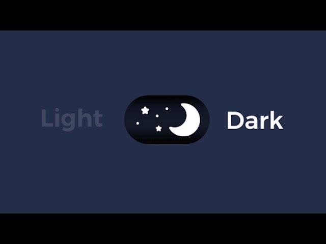 LIGHT ️ DARK mode • Flutter Tutorial