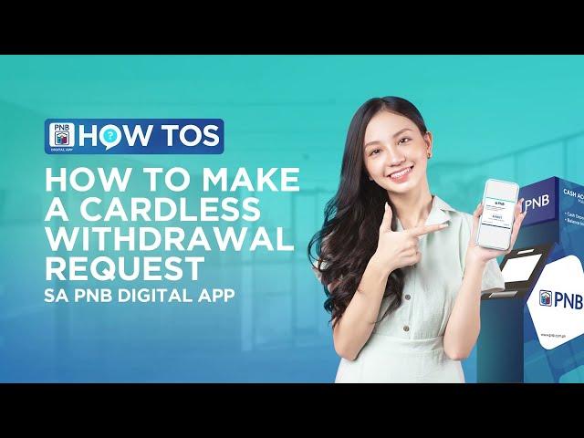 PNB Digital App Tutorial Video Cardless Withdrawal Tutorial