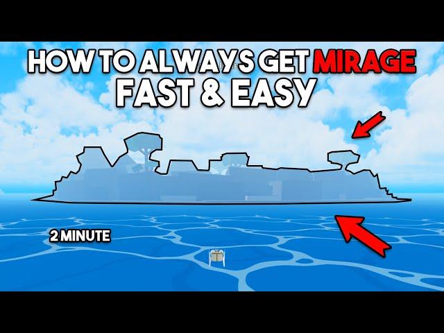 Fastest Way To Get Mirage Island In Blox Fruits! (Guarantee)