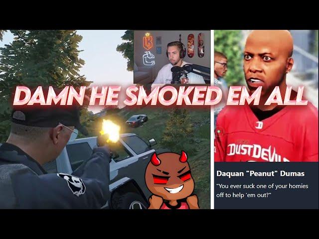 Peanut Reacts to Mr. K Going into Demon Mode and Recap Clips from Last Week.| Nopixel 4.0