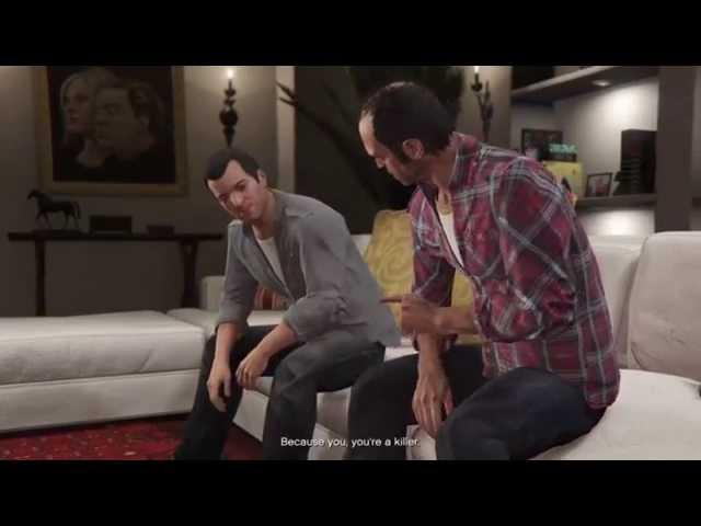 GTA V Conversations - Michael Talks To Trevor(Story Mission)