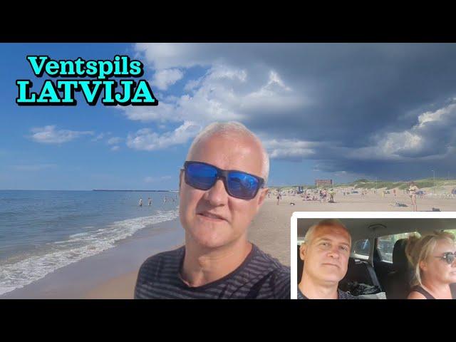 Вентспилс, Латвия - 15.07.2024 - Пляж и Город - Катаемся!