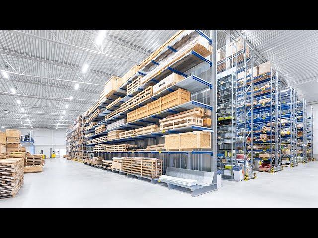 A New Spare Parts warehouse for Swedish Agro | SSI SCHAEFER