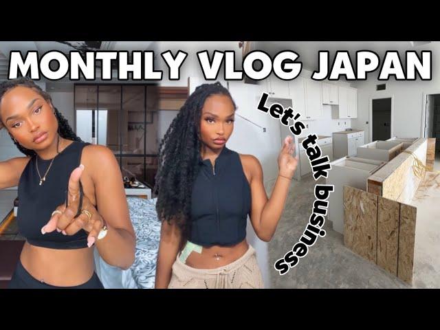 MONTHLY VLOG JAPAN | Buying another house, property rentals, Let's talk business! HELLO SUMMER