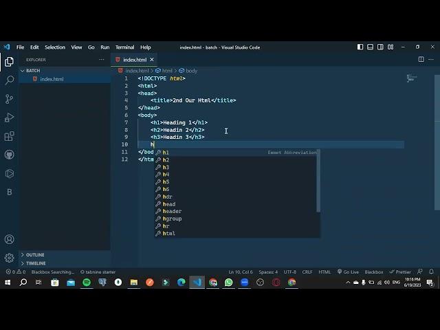 installation of VS code | Web development | Webcode