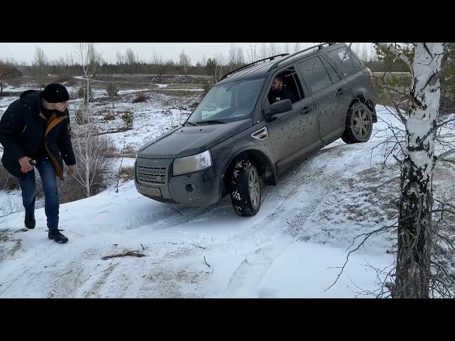 Тест летней резины зимой Michelin latitude cross Ford Kuga 2 / freelander 2