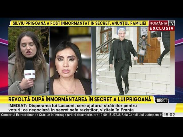 Revolta dupa inmormantarea lui Prigoana. Declaratii Adriana Bahmuteanu