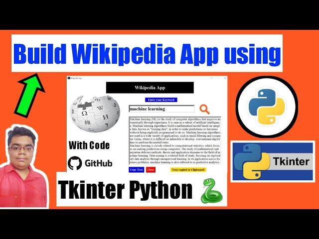 Create a Wikipedia App from Scratch in 20 Minutes using Python