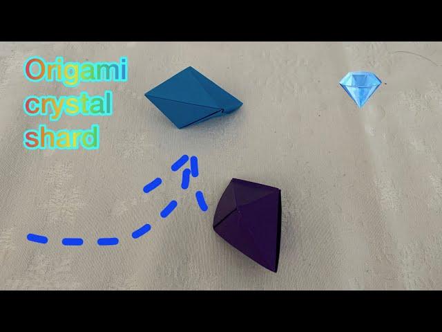 Origami Crystal Shard