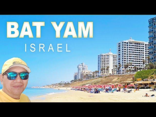 MY ONE HOUR WALKING IN BAT-YAM BEACH / Mga Trip Ni Larry