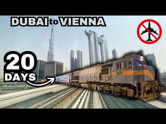 Dubai to Vienna Without Flying in 20 Days – Our Epic Overland Journey!