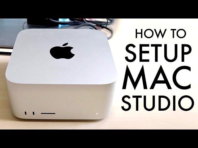 How To Connect/Setup Mac Studio To Monitor