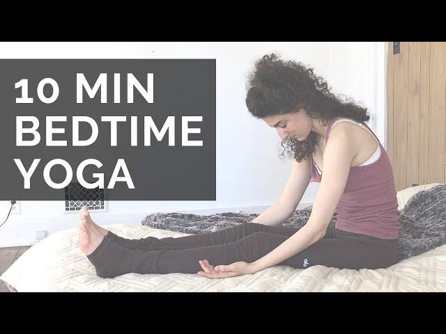 EASY 10 MINUTE BEDTIME YOGA FOR SLEEP