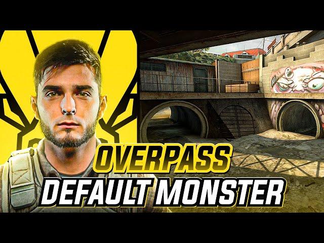 How shox Default Monster on Overpass T Side (CS:GO Guide)