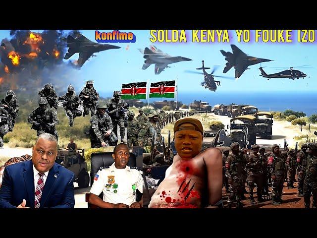 3 Jiyè Militè Kenya Rache tout bòkòt IZO yoBarel lasalin Vilaj Gang tombe Yotrennenl bay Ramo Normil