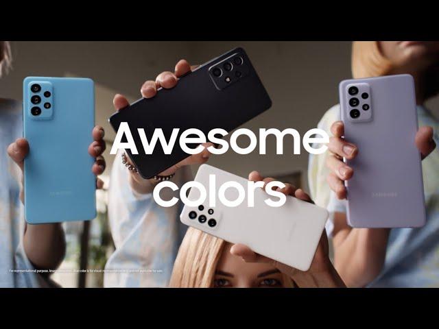 Galaxy A52s 5G | Awesome Colors | Samsung