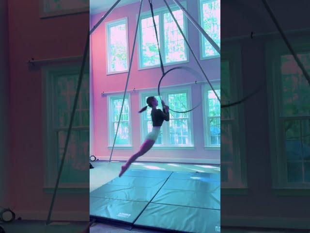 Aerial Hoop: Beauty Roll Sequence