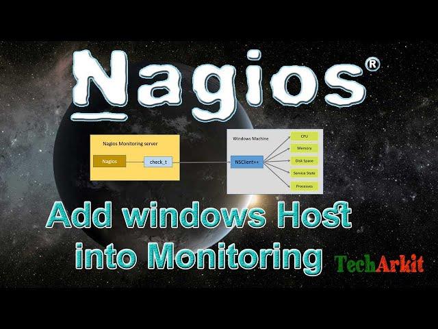 How to Add Windows Host to Nagios Monitoring | Tech Arkit | Windows Server Monitoring