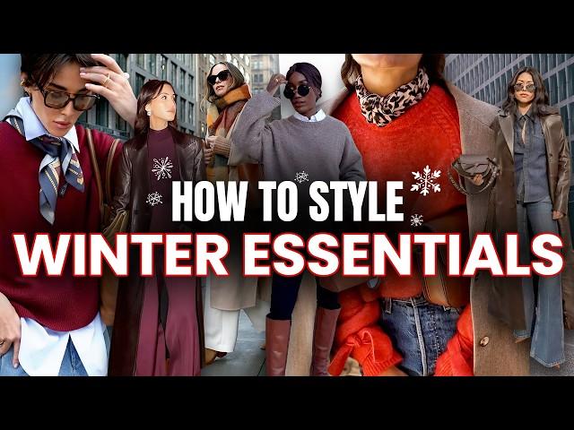 These 5 Winter Essentials ALWAYS Make You Look CLASSY. How To Style