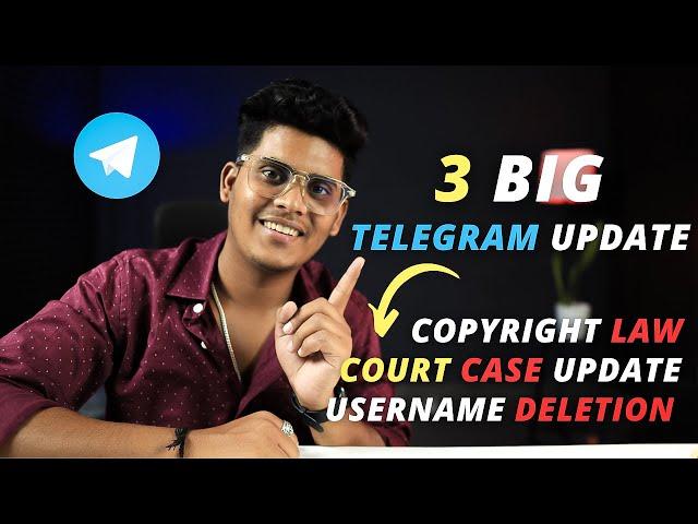  Telegram Court Case Update | Telegram New Big Update | Telegram Copyright Channel Update