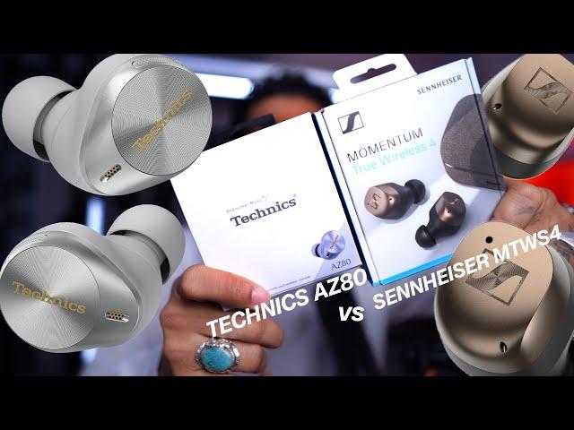 New Sennheiser True Wireless 4 vs Technics AZ80 - Which is Better?