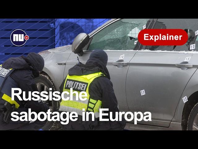 Meer 'roekeloze' Russische sabotageacties in Europa | NU.nl | Explainer