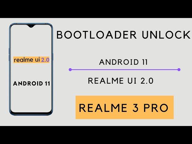 How to unlock bootloader | Realme ui 2.0 | Android 11 | Realme 3 Pro