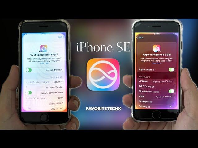 Apple intelligence on iPhone SE - How to enable it on iOS 18.1 beta 4 