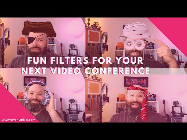 Fun Filters For Your Next Video Conference - Using Snapchat Snap Camera Plugin