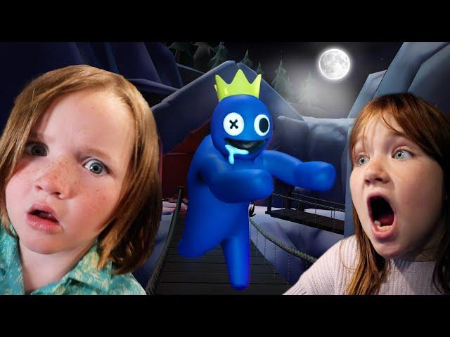 We Call in HELP to beat RAiNBOW FRiENDS!! Can Adley & Niko win? New Roblox obby SCARY games with DAD