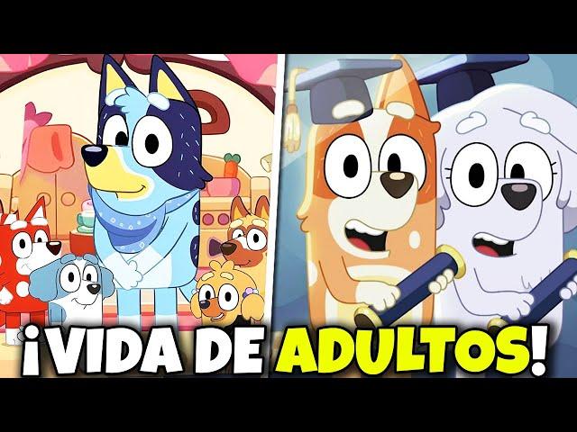 El Futuro de los Personajes de BLUEY | Parejas y Vida Adulta