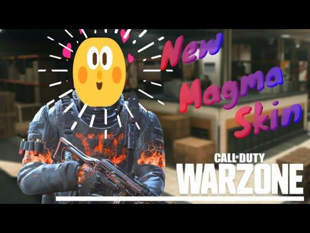 Warzone New Magma Fury Skin + Finisher | 4k 60fps