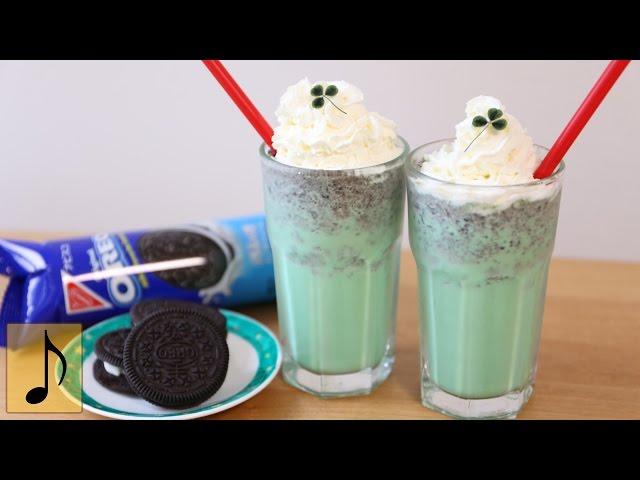 OREO Mint Shake Recipe for St. Patrick's Day【1 Minute Cooking】