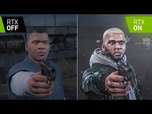 GTA 5 2013 vs 2023 - RTX OFF vs ON Graphics Comparison 'Final Mission' [XBOX 360 vs Gaming PC]