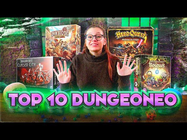 10 juegos de mesa de Dungeoneo